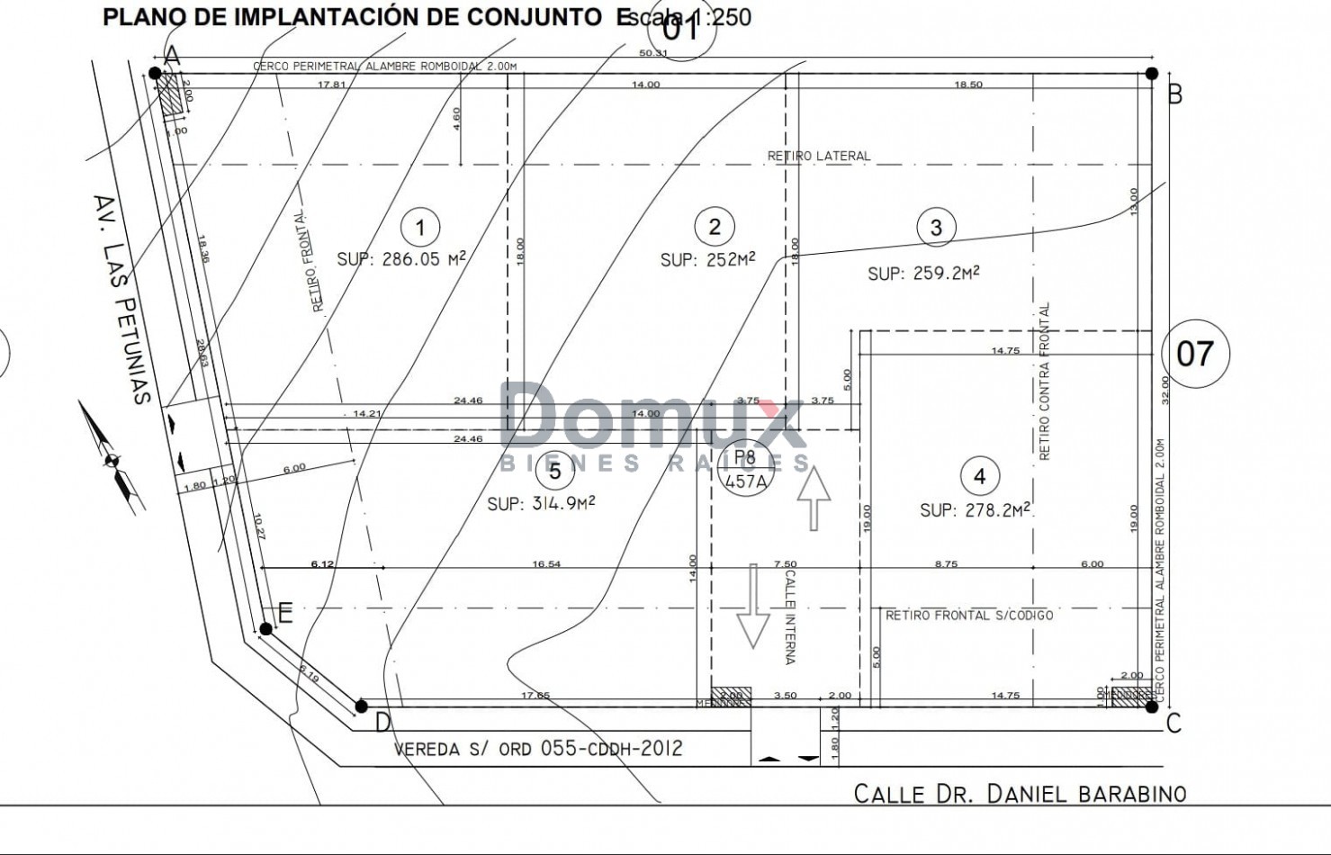 OPORTUNIDAD !! ULTIMO DISPONIBLE - LOTE EN LAS PETUNIAS Y BARABINO - DINA HUAPI -