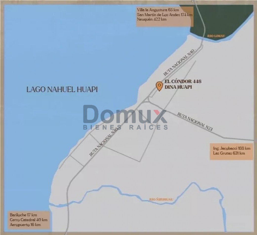 Duplex en venta Complejo La Estepa Dina Huapi Rio Negro