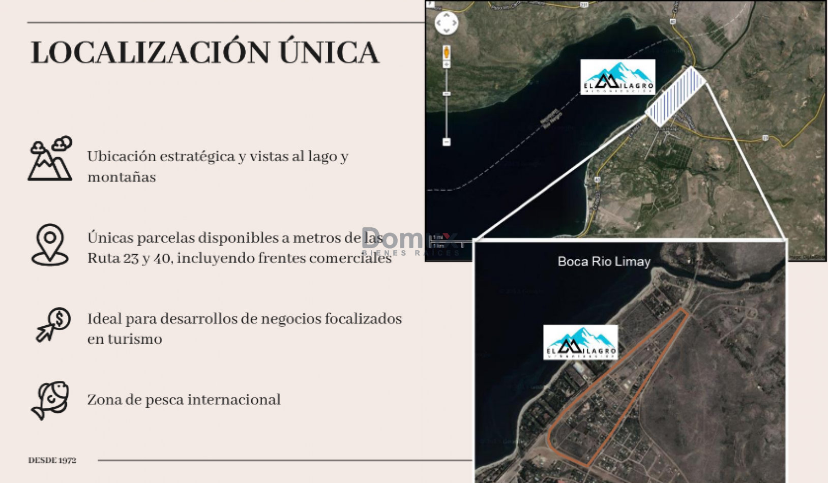 LOTE en Calle El Condor e/el Zorzal y El Chimango- Dina Huapi. en Urbanizacion " El Milagro" - 1333m2