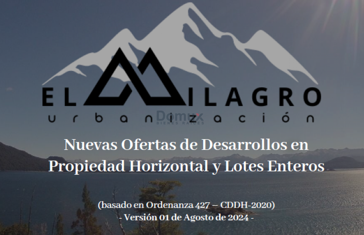 LOTE en VENTA sobre Las Gaviotas - Dina Huapi- Urbanizacion " El Milagro" - FINANCIACION-